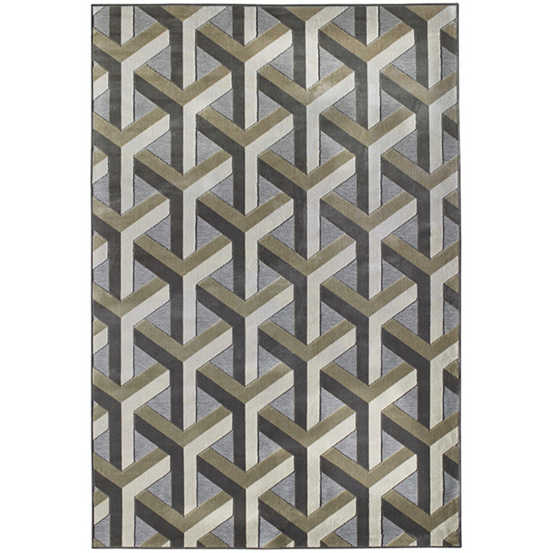 Genova Geometric Area Rug, Rectangle 160 x 230cm