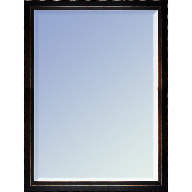 Elyus Wood Rectangle Wall Mirror, Natural