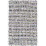 Homer Blue Hand Loom Knotted Wool/Viscose Rug