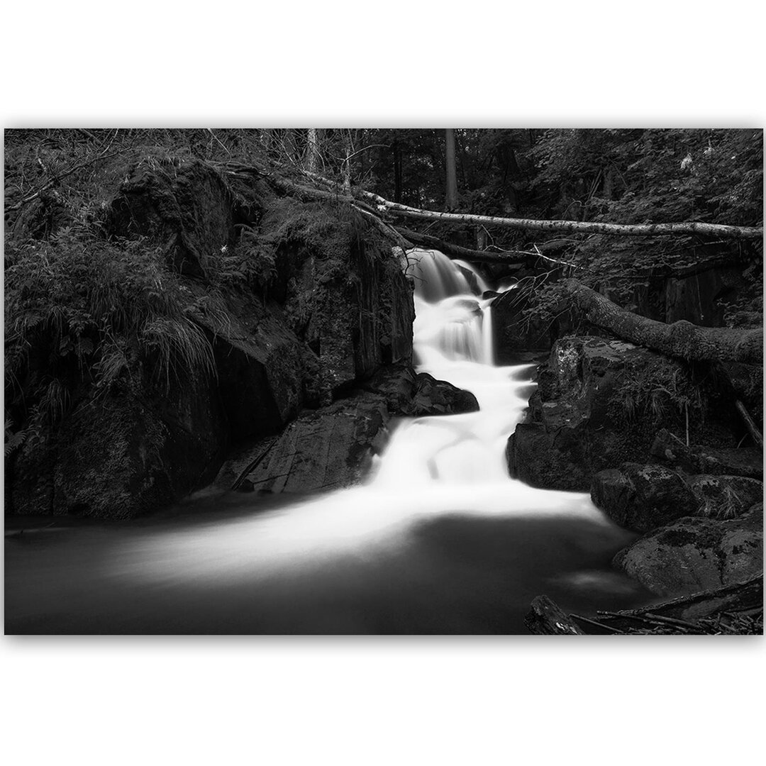 Leinwandbild Märchenhafter Wasserfall 2