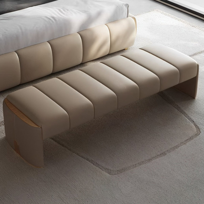 Tabouret à chaussures italien, H 15,74 po x l 59,05 po x P 17,71 po