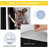4-in-1 PM2.5 Particles Noise Blackout Thermal Insulation Curtains Heavy-Duty Full Light Shading Drapes with Detachable Liner for Villa/Hall/Dorm-1261544263-1261544264