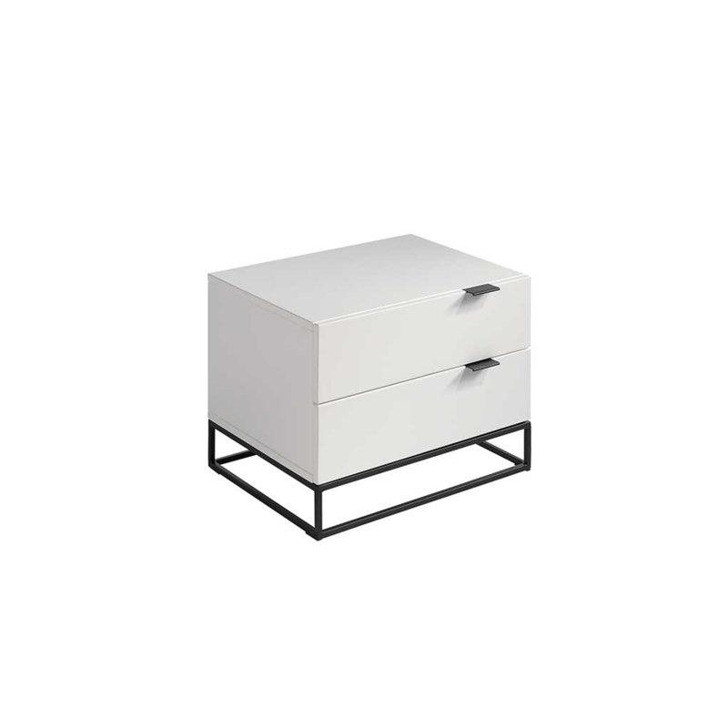 Gobnait 41.5cm W Manufactured Wood Bedside Table
