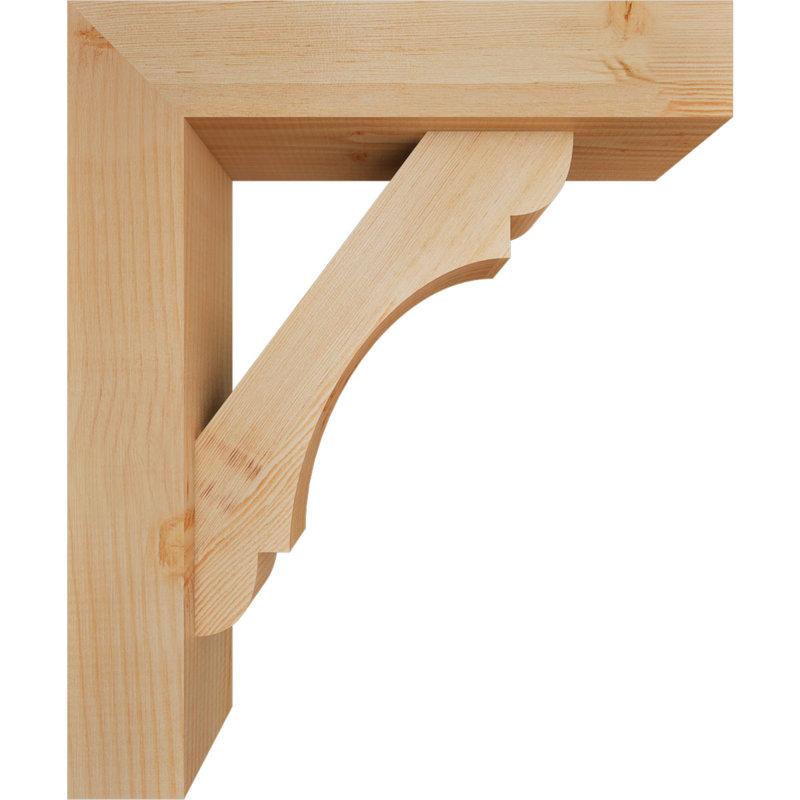 Support de bloc olympique avec entretoise décalée, 24 x 20, Sapin Douglas de l 5 1/2 po (lisse)