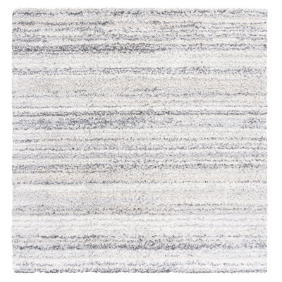 Mena Abstract Gray/Ivory Area Rug