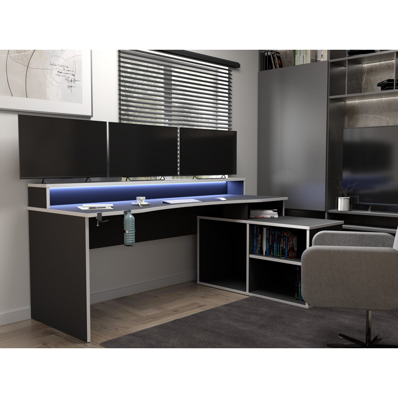 Aylla L-Shaped Executive Desk