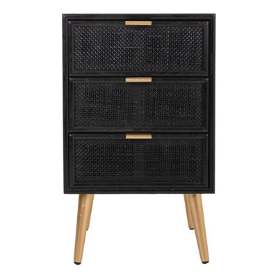 Rishaan 42cm W Bedside Table
