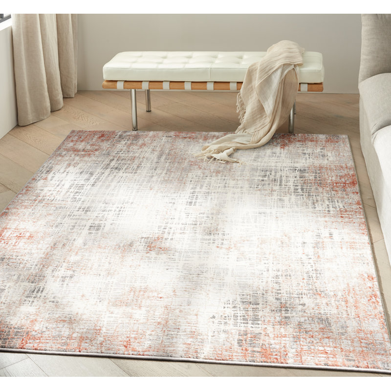 Infinity Abstract Indoor Rug, Rectangle 5'3" x 7'3"