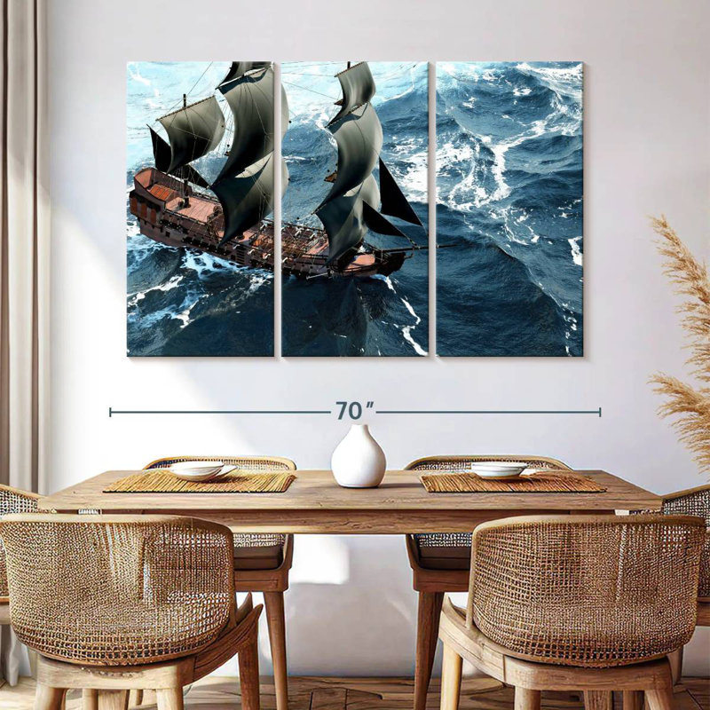Mehar Pirate Boat, 42" H x 65" W