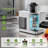 Wetie Cold Press Juicer with Touchscreen, 3.54" Wide Feed Chute, Adjustable Pressure, Quiet 200W Slow Juicer-122544282