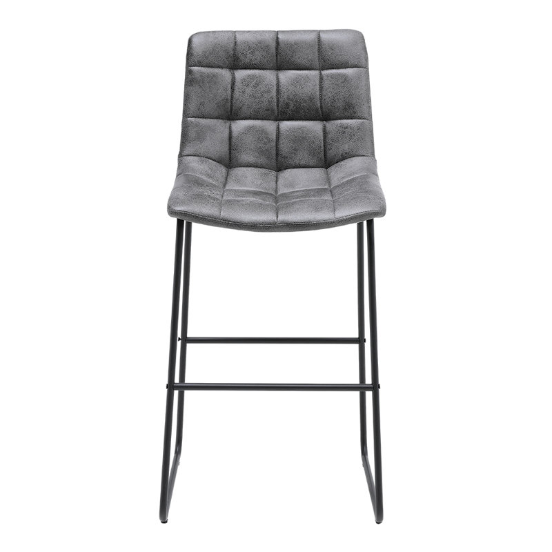 Vaishnavi Upholstered Counter Stool with Metal Frame
