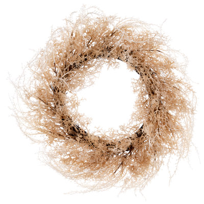 Couronne de 61 cm en faux roseau