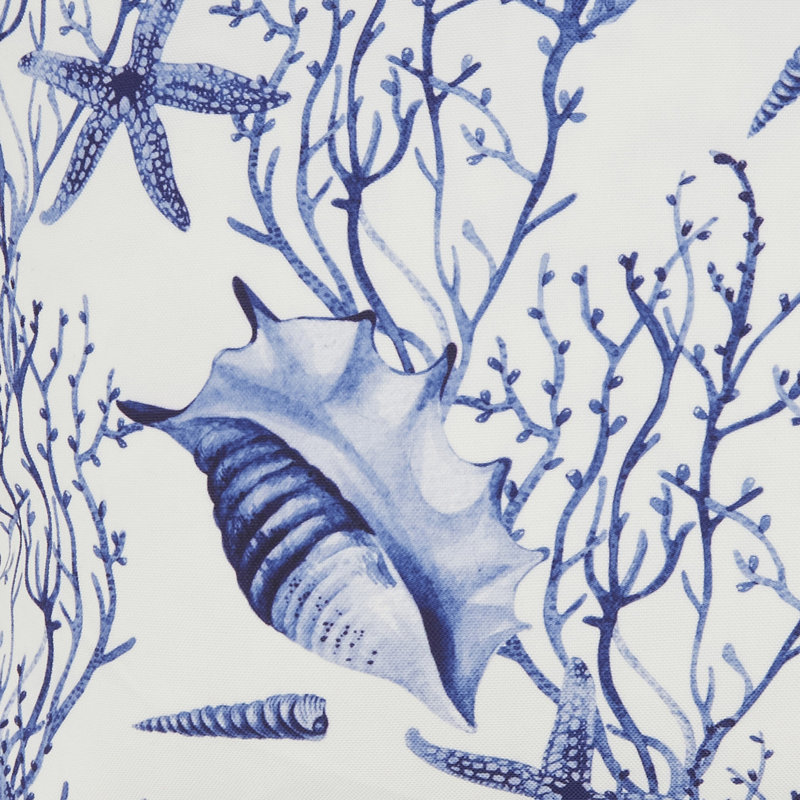 Coussin d'extérieur Coastal Sea Shell and Coral