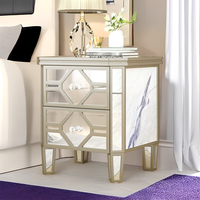 Meli 19.68'' W Nightstand