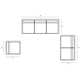 Smith 3 Piece Sofa Seating Group with Sunbrella® Cushions