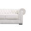 Canapé modulaire en cuir véritable de 138 po Aramus-83804316