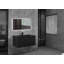 Ensemble de meuble-lavabo mural simple 39 po Bohostice