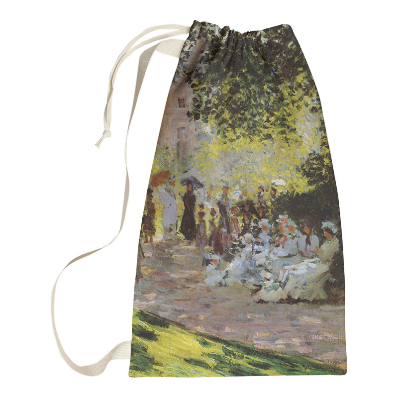 Mane Fabric Laundry Bag with Handles, Large (76.5" H x 29.5" W x 1.5" D)
