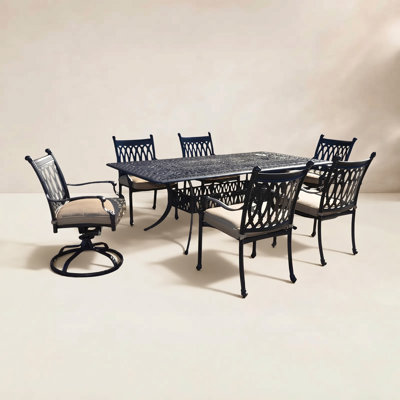 Brockport 84" Patio Dining Set