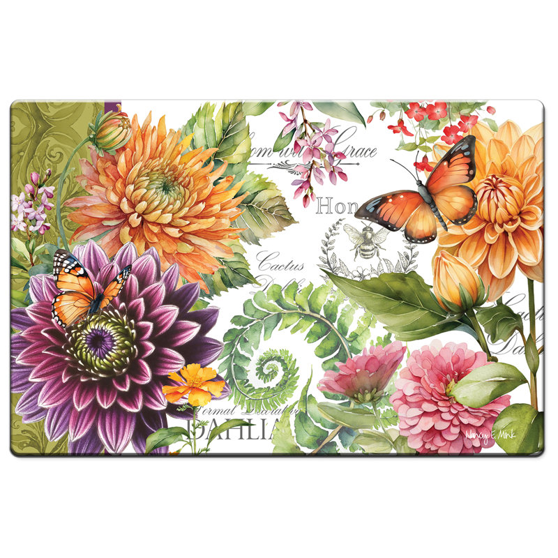 Tapis de cuisine Winston Porter Botanica 30 po x 20 po