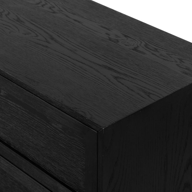 Millie 6 - Drawer Dresser, Drifted Matte Black