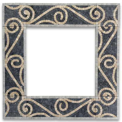 4 in. x 12 in. Marble Tile