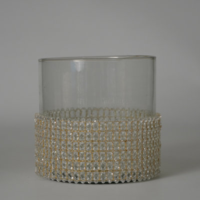 Jalinqua Glass Tabletop Votive Holder