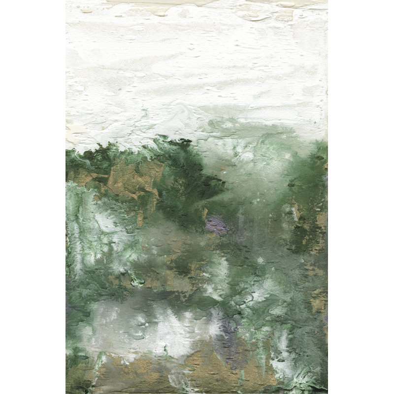 Sudra II by Lila Bramma - Painting, 46 cm H x 30 cm W, Black Floater Frame