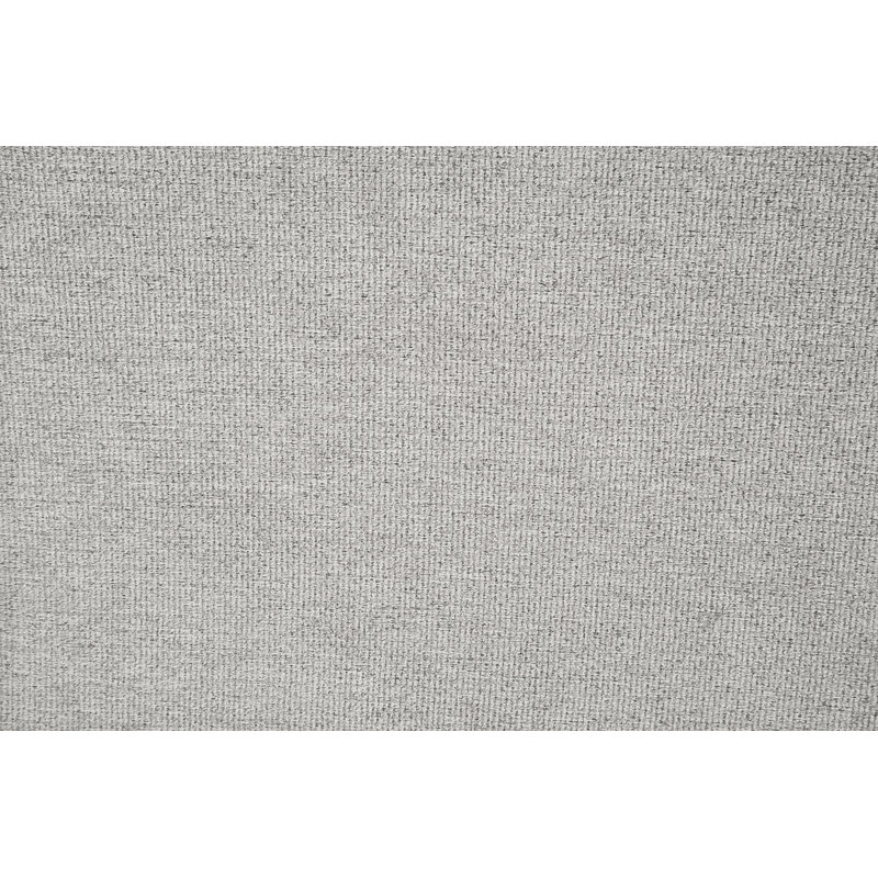 Chaise d'appoint en lin gris (ensemble de 2)