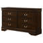 Commode 6 tiroirs Frances Cappuccino-1043595133
