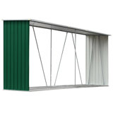330cm W x 84cm D Metal Log Store