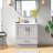 30.5" Single Bathroom Vanity With Cultured Marble Top-576707821