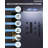 Ceiling Mount 28" LED Thermostatic Shower System with 4-Mode Shower Head, 6 Body Jets and Handheld Spray-94427591