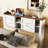 3-Pieces Bedroom Sets Full Size Farmhouse Platform Bed With Double Sliding Door Storage Headboard And Charging Station, Storage Nightstand And Dresser
