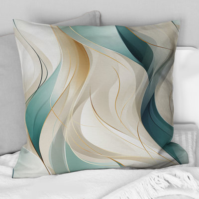 Subdued Elegance I - Printed Throw Pillow