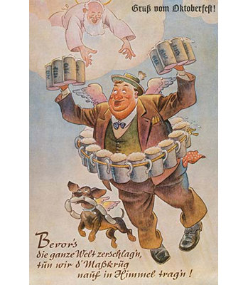 Cadeau de octoberfest-imprimé publicitaire