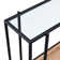 Vireo Glass Top Console Table