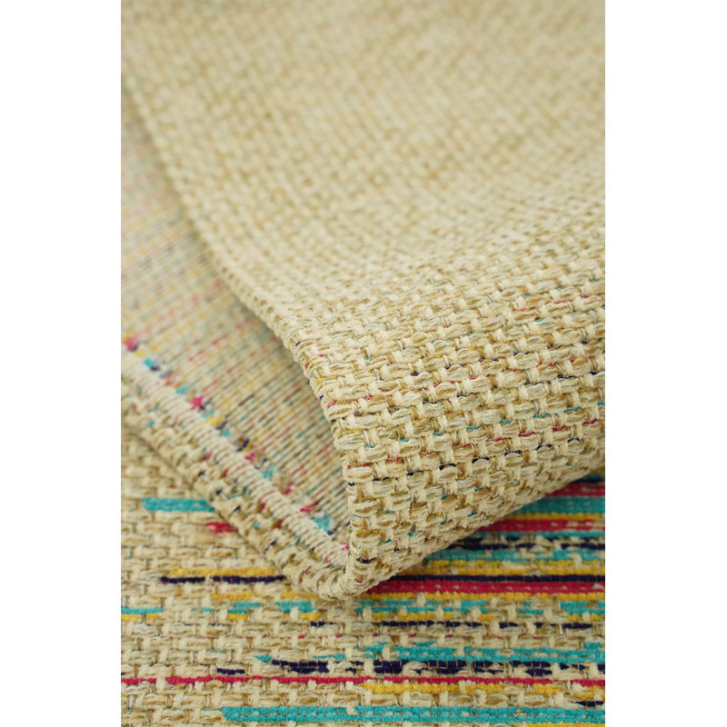 Jamya Abstract Machine Made Indoor / Outdoor Area Rug, Rectangle 160 x 230cm