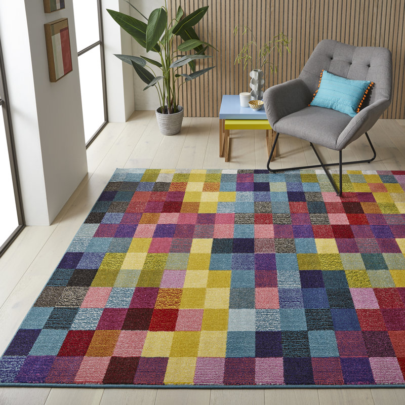Geometric Area Rug, Rectangle 120 x 170cm