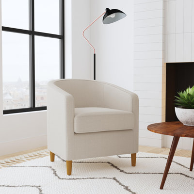 Gela Upholstered Barrel Chair