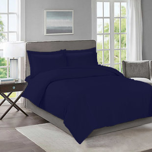 Solid Colour Duvet Cover Set
