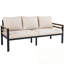Ensemble de canapé 4 pièces avec table et 2 fauteuils-48270707