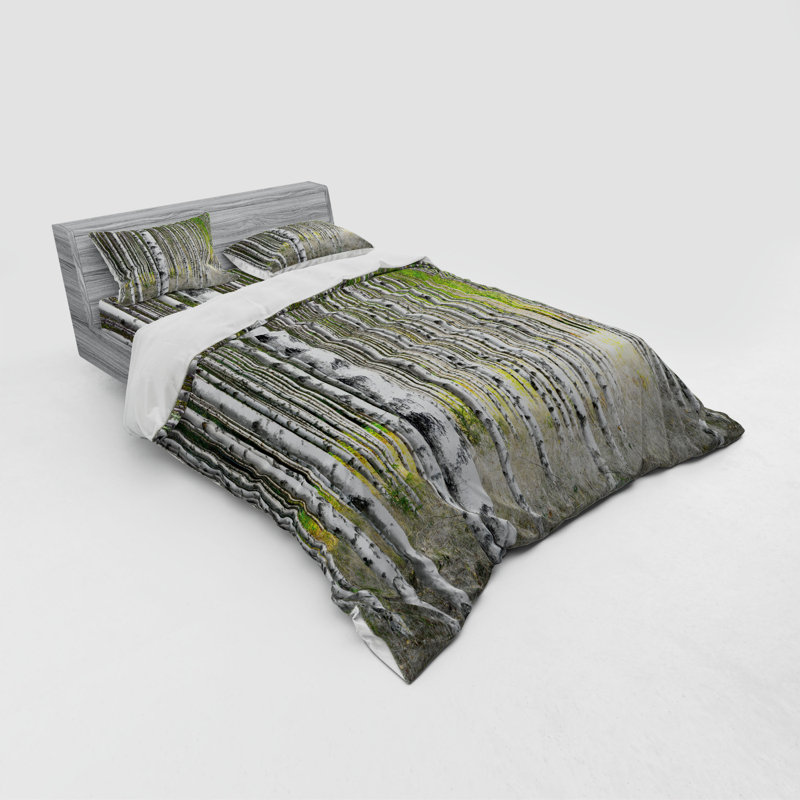 Rustic Polyester Duvet Cover, Queen Duvet Cover + 3 Additional Pieces