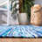 Ashbourne Flat Weave Recycled Cotton Chindi Solid Color Rug-1083437981
