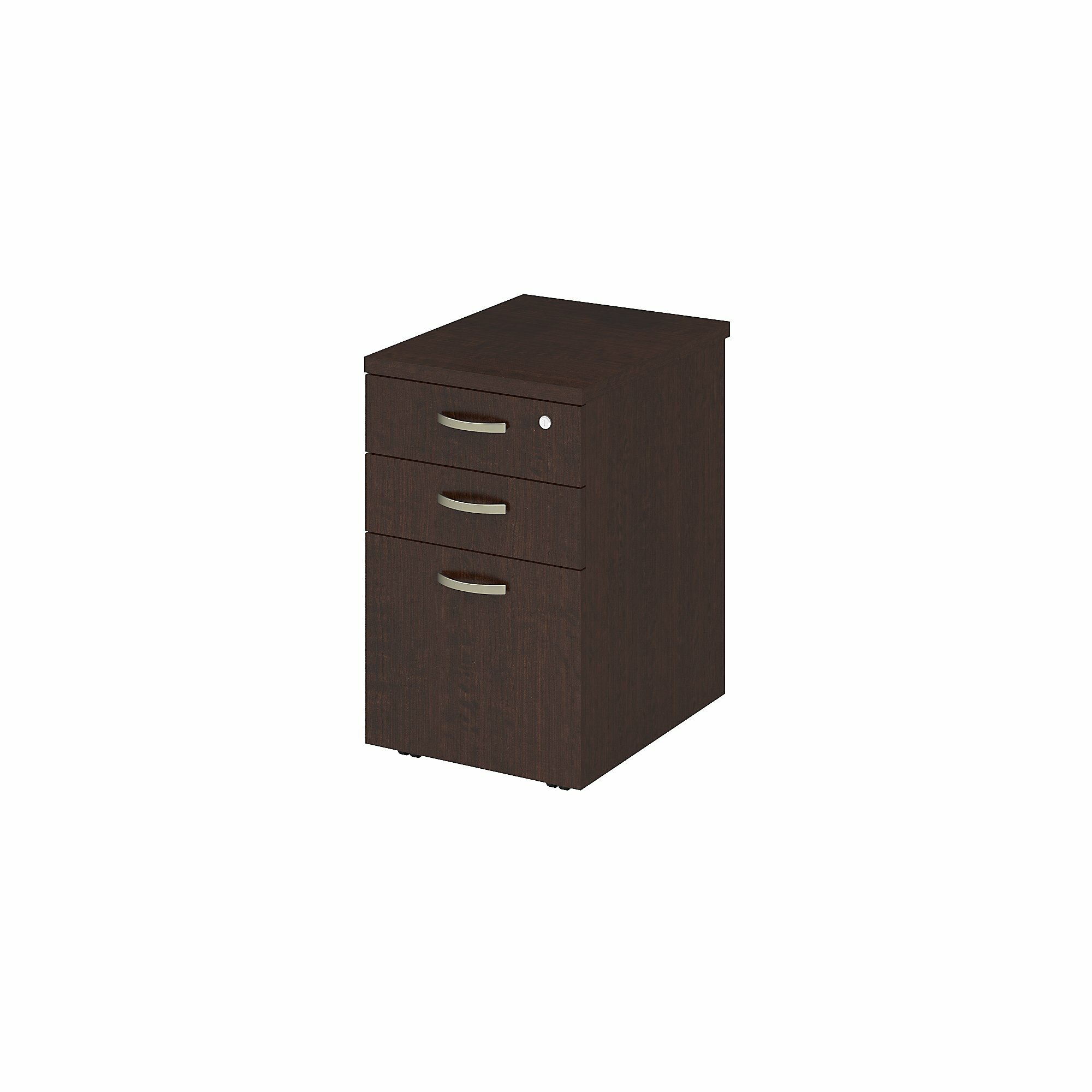 Bush Business Furniture Office In An Hour 16''W 3 -Drawer Mobile File ...