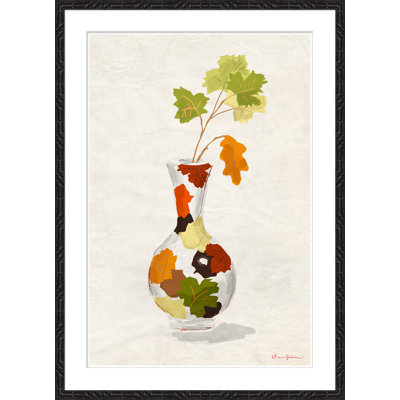 Gorky Park Vase Framed by Dana Gibson