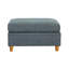 Canapé modulaire modulaire: tissu gris acier, couleur, 3 coins, 8 pièces
