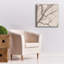  «Majesty 4» par Erin Clark, art mural sur toile, 26 po x 26 po