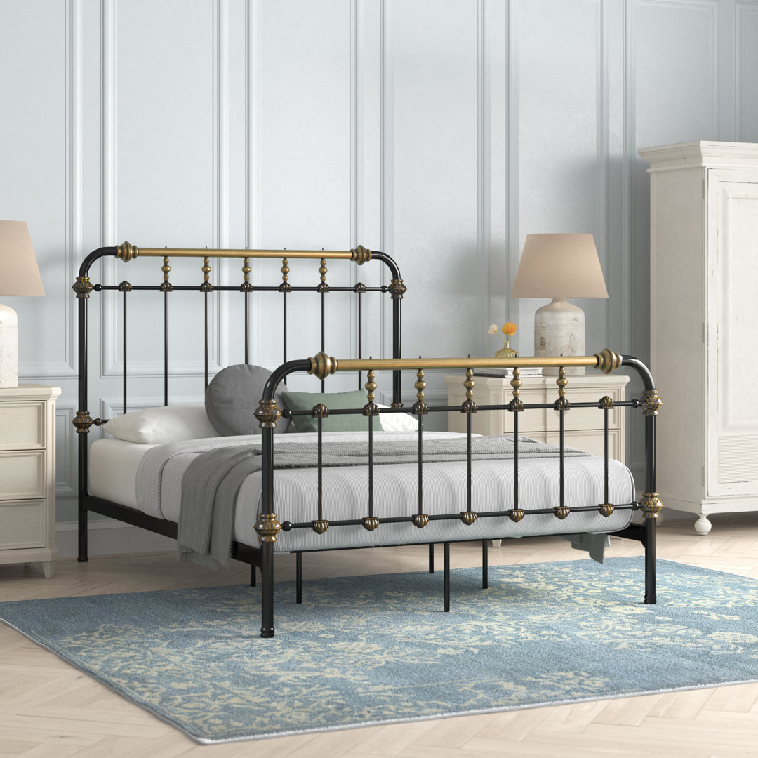 Barbieri Metal Slat Bed Three Posts™