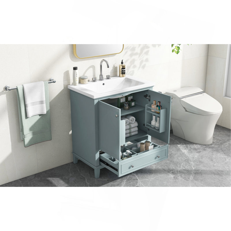 Meuble-lavabo élégant avec rangement fonctionnel et matériaux de qualité supérieure